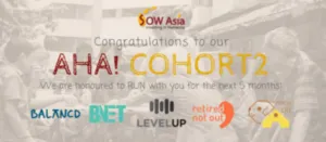 Joined SOW Asia accelerator – AHA! Cohort 2