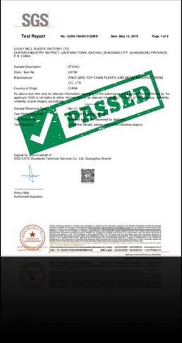 sgs certificate